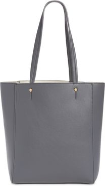 Nicky North/south Vegan Leather Tote - Grey