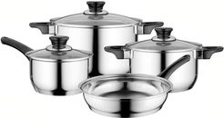 BergHOFF Gourmet 7-Piece Stainless Steel Cookware Set at Nordstrom Rack