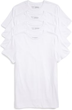 4-Pack Trim Fit Supima Cotton Crewneck T-Shirt