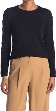 T Tahari Lace Trim Crew Neck Sweater at Nordstrom Rack