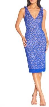 Mary Lace Body-Con Cocktail Dress