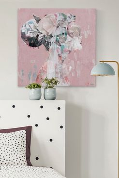 Marmont Hill Inc. Elegant Bun Painting Print on Wrapped Canvas - 40"x40" at Nordstrom Rack