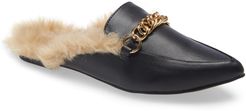 Foreseen Faux Fur Lined Mule