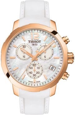 Tissot Women's Quickster Silicone Watch, 42mm at Nordstrom Rack