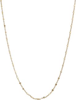 14K Gold Beaded Chain Necklace (Nordstrom Exclusive)