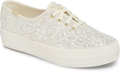 Keds X Kate Spade New York Triple Decker Glitter Sneaker