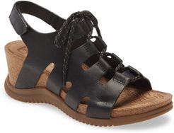 Sorena Ghillie Wedge Sandal