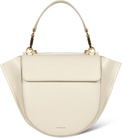 Hortensia Mini Leather Bag - Beige