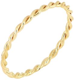 14K Gold Ultra Thin Twisted Stacking Ring (Nordstrom Exclusive)
