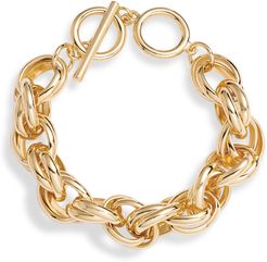 Halogen Double Link Bracelet