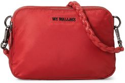 Small Bowery Nylon Crossbody Bag - Red