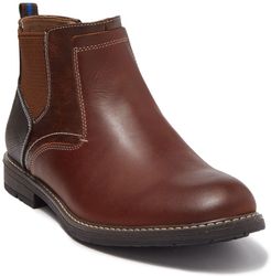 NUNN BUSH Fuse Leather Plain Toe Chelsea Boot - Wide Width Available at Nordstrom Rack