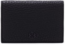 Accordion Leather Card Case - Black
