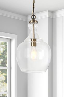 Addison and Lane Westford Brass & Clear Glass Pendant at Nordstrom Rack