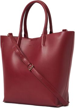 Revenge Vegan Leather Tote - Red