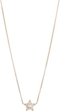 Ron Hami 14K Yellow Gold Freshwater Pearl Diamond Accent Star Pendant Necklace - 0.06 ctw at Nordstrom Rack