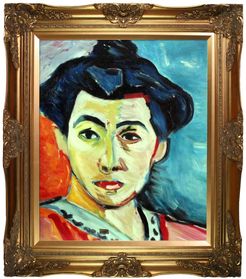 Overstock Art The Green Stripe - Framed Oil Reproduction of an Original Painting by Henri Matisse at Nordstrom Rack