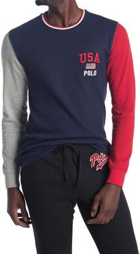 Polo Colorblock Logo Sweater at Nordstrom Rack