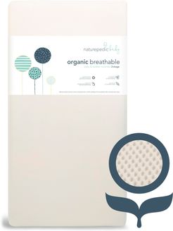 Infant Naturepedic Organic Breathable 2-Stage Crib Mattress