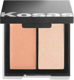 Color & Light Cream Blush & Highlighter Palette - Tropic Equinox