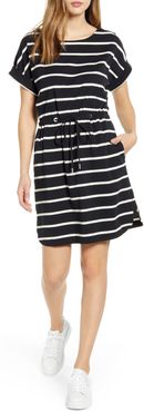 Sombra Stripe Tie Waist Dress