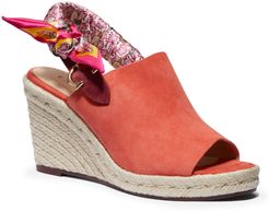 Poppy Espadrille Wedge Slingback Sandal