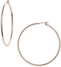 Halogen Classic Metal Hoop Earrings