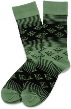 Star Wars(TM) Yoda Ombre Stripe Socks