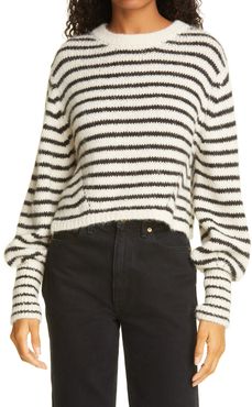 Kara Stripe Crop Sweater