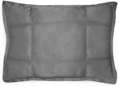 Donna Karan Collection 'Surface' Silk Charmeuse Quilted Pillow Sham