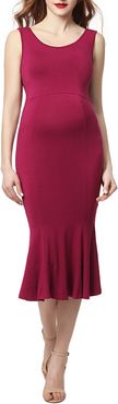 Bria Maternity Mermaid Midi Dress