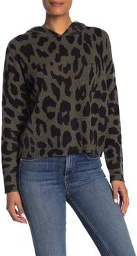 SKULL CASHMERE Carson Animal Printed Cashmere Hoodie at Nordstrom Rack