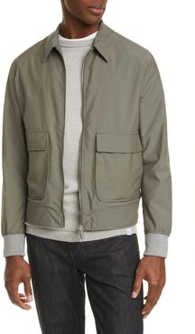 ELEVENTY Loro Piana Storm System Wool Blend Coach's Jacket at Nordstrom Rack
