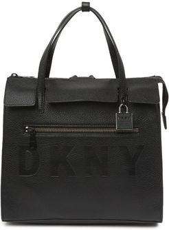 DKNY Commuter Convertible Pebbled Leather Backpack at Nordstrom Rack