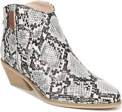 Lucky One Snake Embossed Bootie