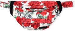 Floral Belt Bag - Red