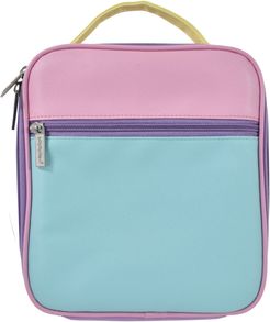 Colorblock Insulated Lunch Tote - Pink