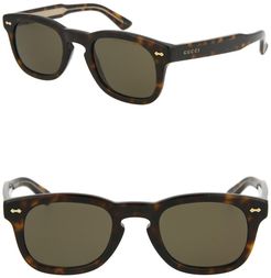 GUCCI 49mm Square Core Sunglasses at Nordstrom Rack