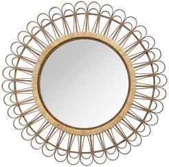 Stratton Home Natural Tulum Rattan Mirror at Nordstrom Rack