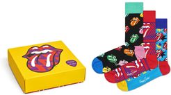 X Rolling Stones Assorted 3-Pack Socks Gift Box