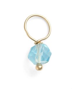 14K-Gold Fill & Semiprecious Stone Mini Charm