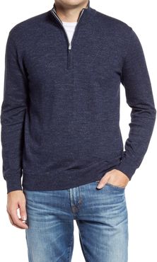 Sconset Cotton & Cashmere Quarter Zip Pullover