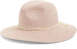 Packable Panama Hat - Purple