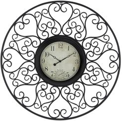 Willow Row Rustic Metal Wall Clock at Nordstrom Rack