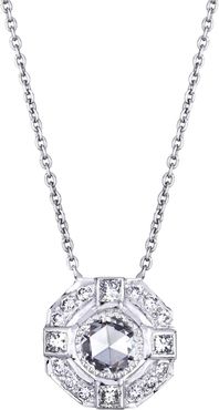 Moderne Diamond Pendant Necklace
