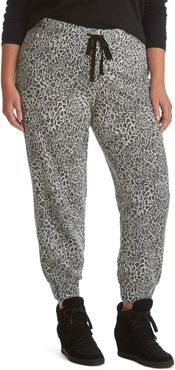 Plus Size Women's Adyson Parker Jacquard Joggers