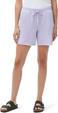 Reggie Cutoff Cotton Blend Fleece Shorts