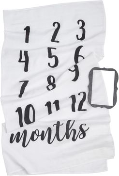 Monthly Milestone Blanket & Frame Set