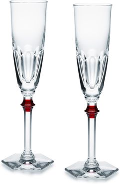 Harcourt Eve Set Of 2 Lead Crystal Flutes