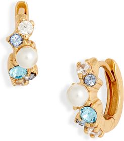 Swarovski Crystal Huggie Earrings